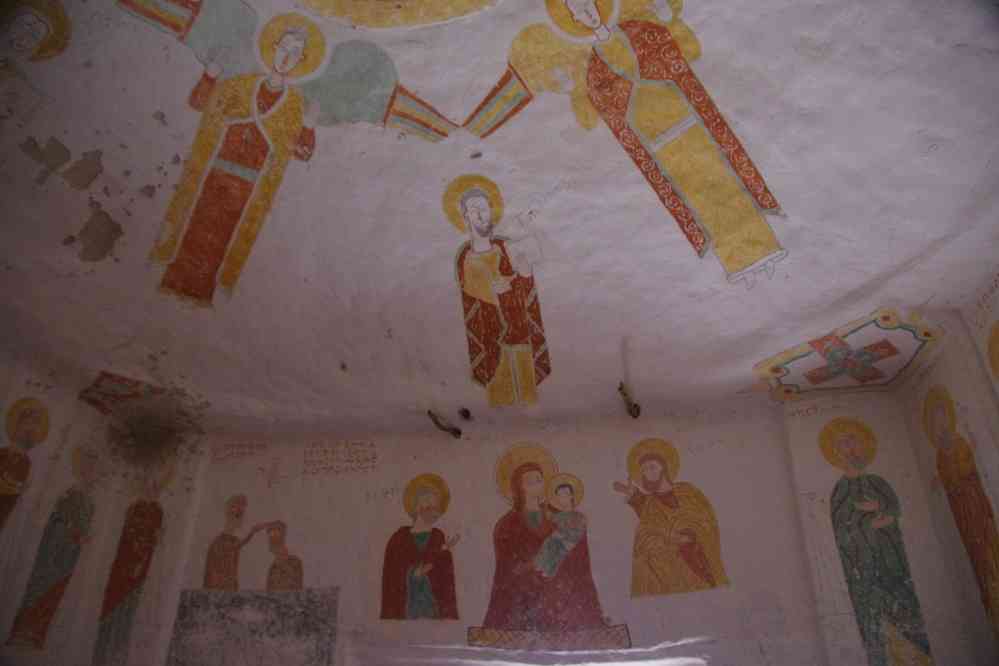 Intérieur de l’église de Daniel Korkor, le 14 janvier 2017