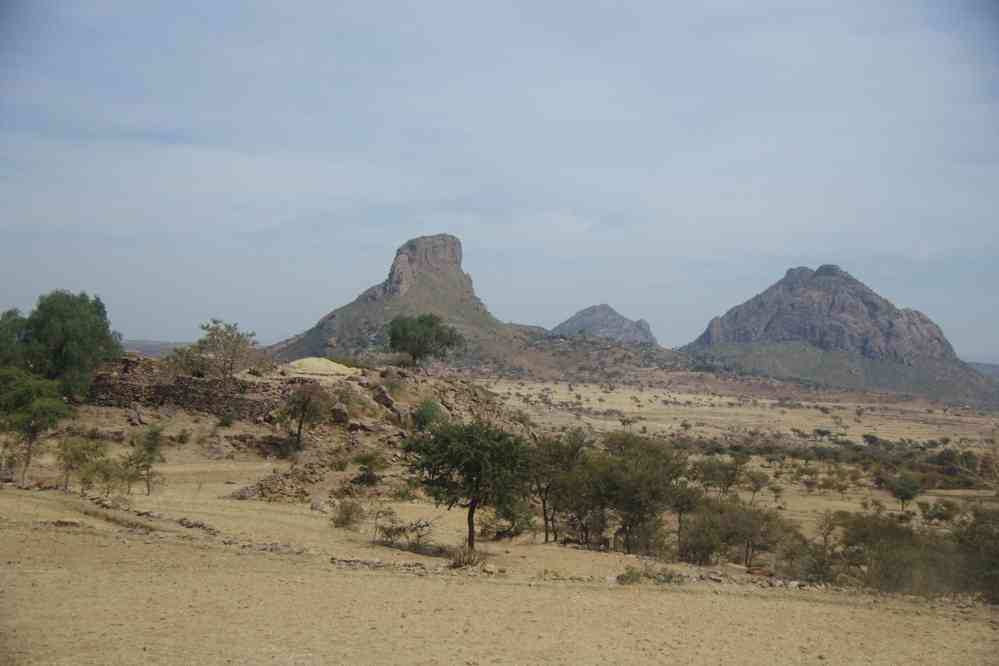 En direction d’Axoum (አክሱም), le 15 janvier 2017