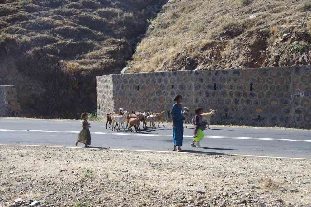 En direction du parc du Simien, le 16 janvier 2017