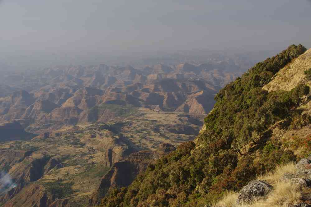 Début de trek dans le Simien, le 16 janvier 2017