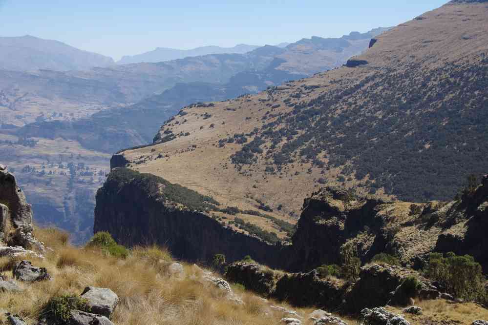 Trek dans le parc du Simien, le 18 janvier 2017