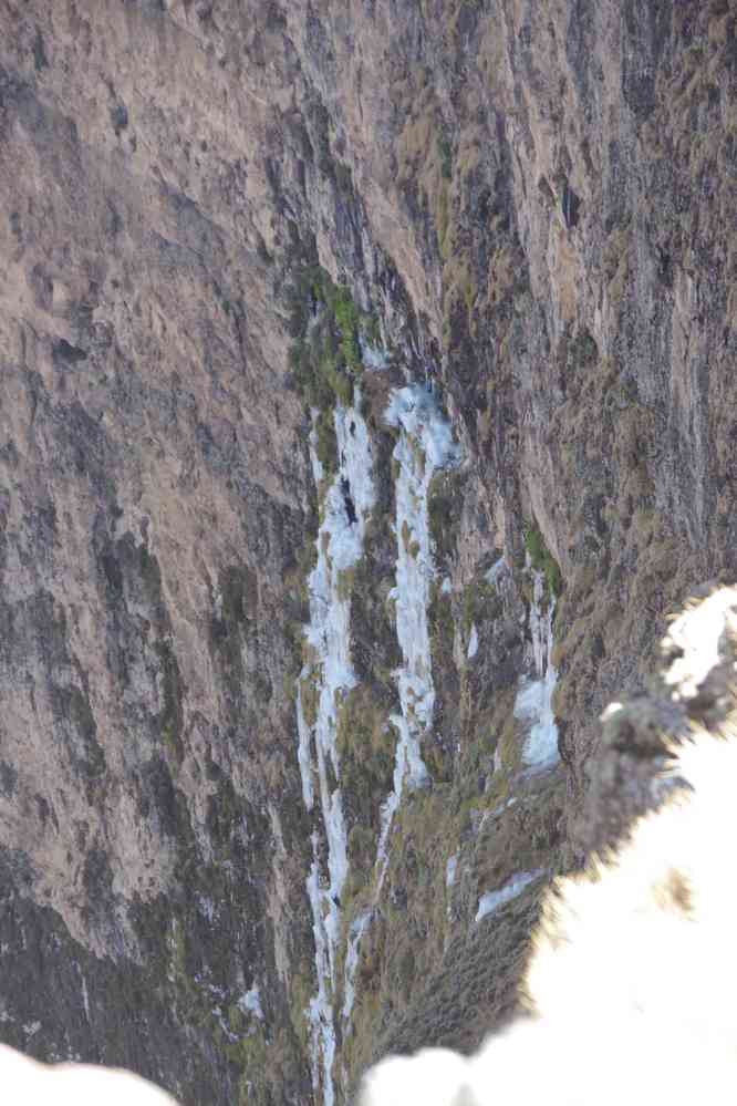 Cascade de glace spéciale Katarina, le 18 janvier 2017