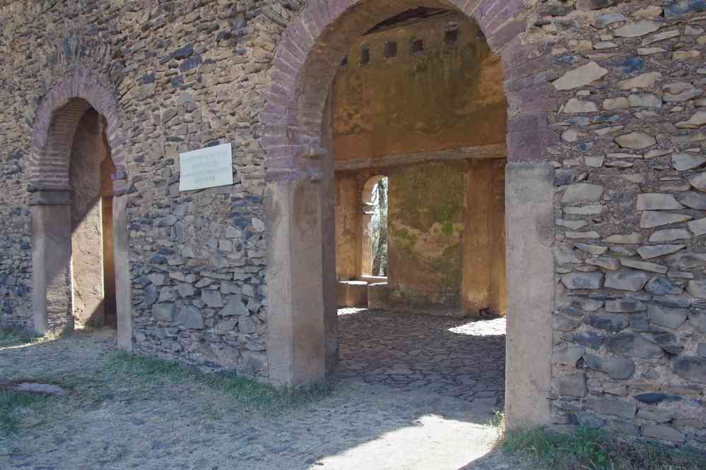 Gondar (ጎንደር), fort de Fasil Ghébbi (ፋሲል ግቢ). Palais de Iyasou, le 20 janvier 2017