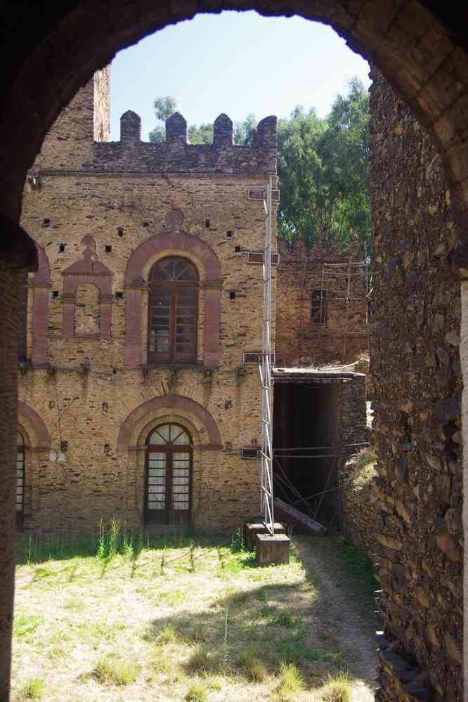 Gondar (ጎንደር), fort de Fasil Ghébbi (ፋሲል ግቢ), le 20 janvier 2017