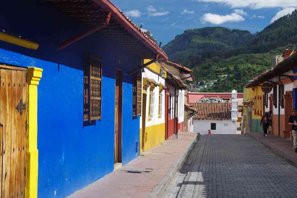 Bogotá, balade dans le quartier colonial, le 23 janvier 2018