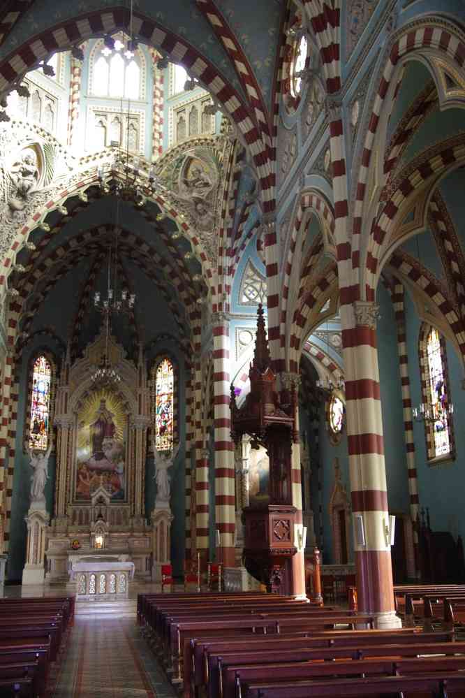 Bogotá, église Nuestra Señora del Carmen (datant des années 1930), le 23 janvier 2018