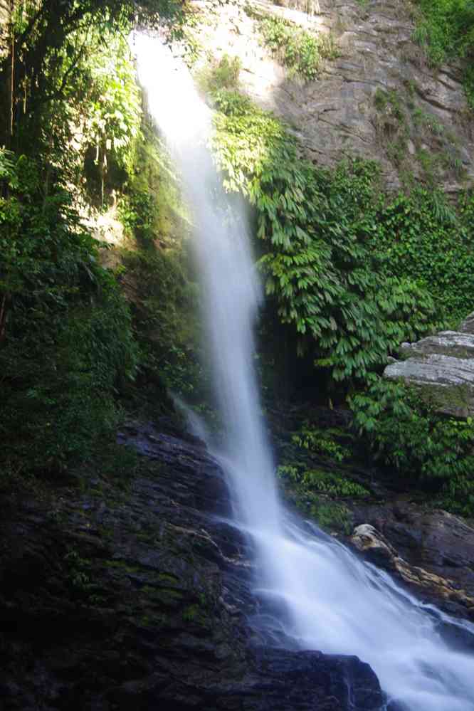 Cascade près de la cabane wiwa, le 30 janvier 2018