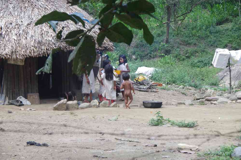 Mutanyi, village kogi (du moins d’après le programme Allibert). Photo volée, le 30 janvier 2018