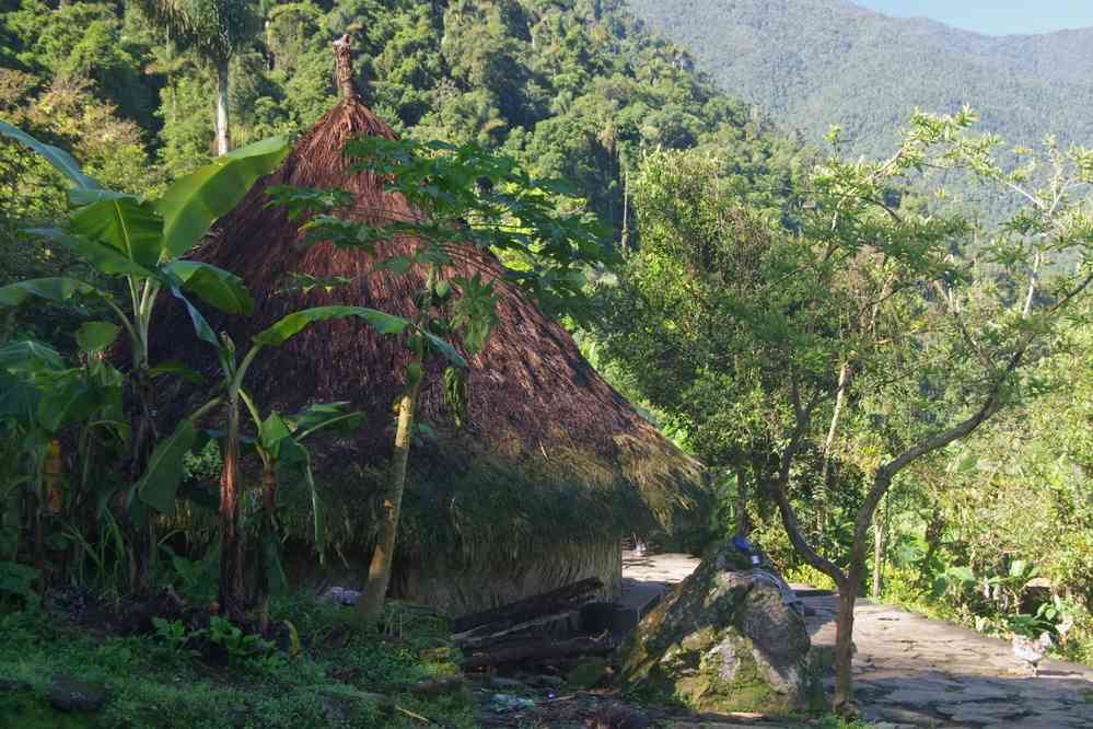 Reconstitution de demeure tayrona, le 31 janvier 2018