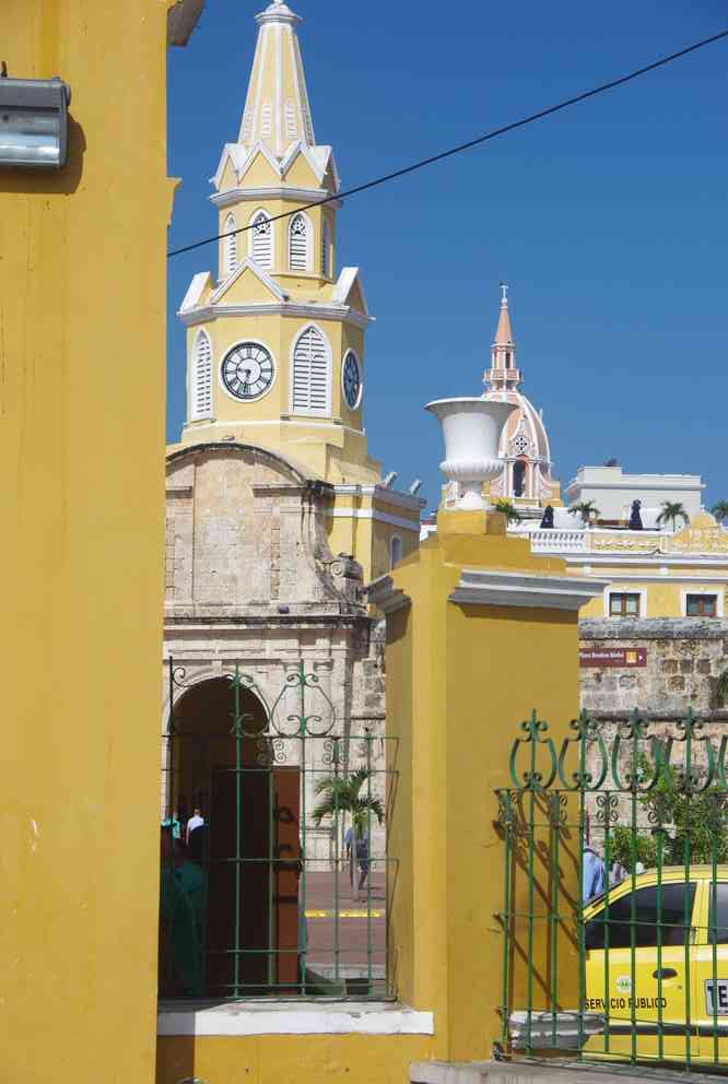 Carthagène-des-Indes, porte de l’Horloge, le 2 février 2018