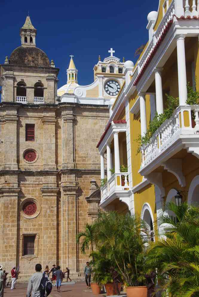 Carthagène-des-Indes, église de Saint-Pierre-Claver, le 2 février 2018