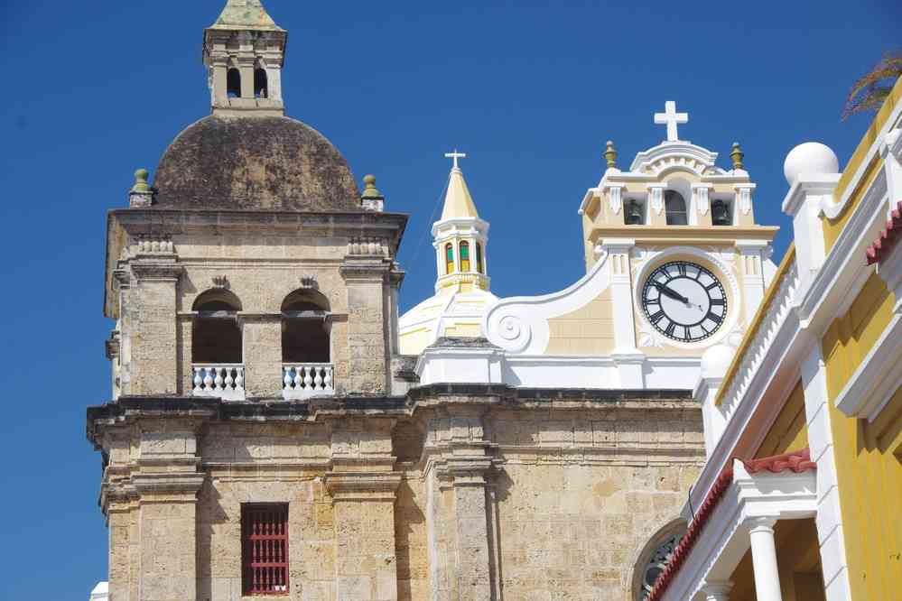 Carthagène-des-Indes, église de Saint-Pierre-Claver, le 2 février 2018