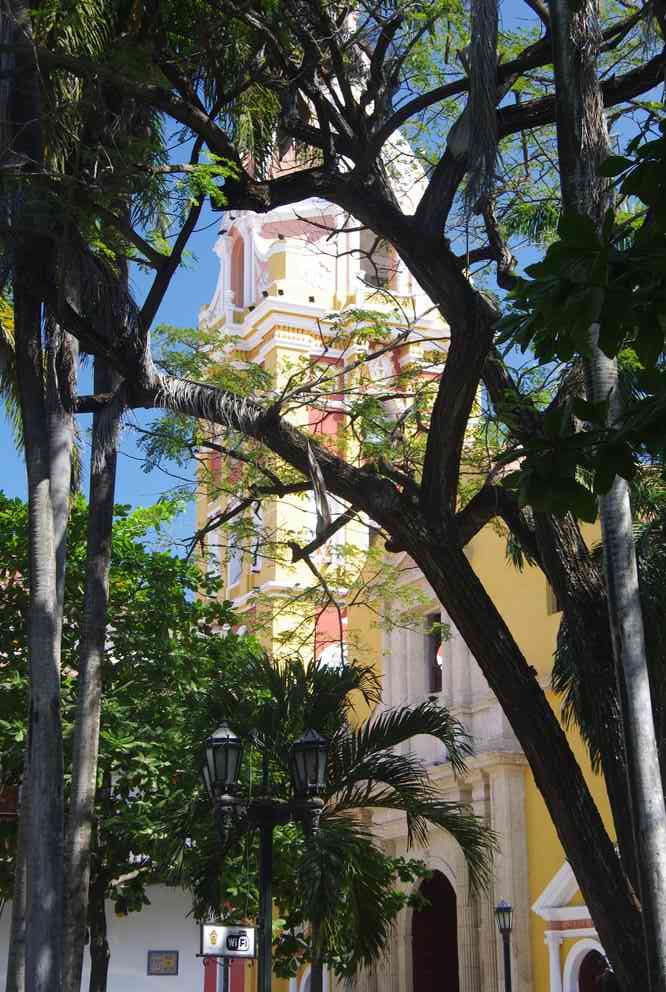 Carthagène-des-Indes, cathédrale Sainte-Catherine-d’Alexandrie, le 2 février 2018