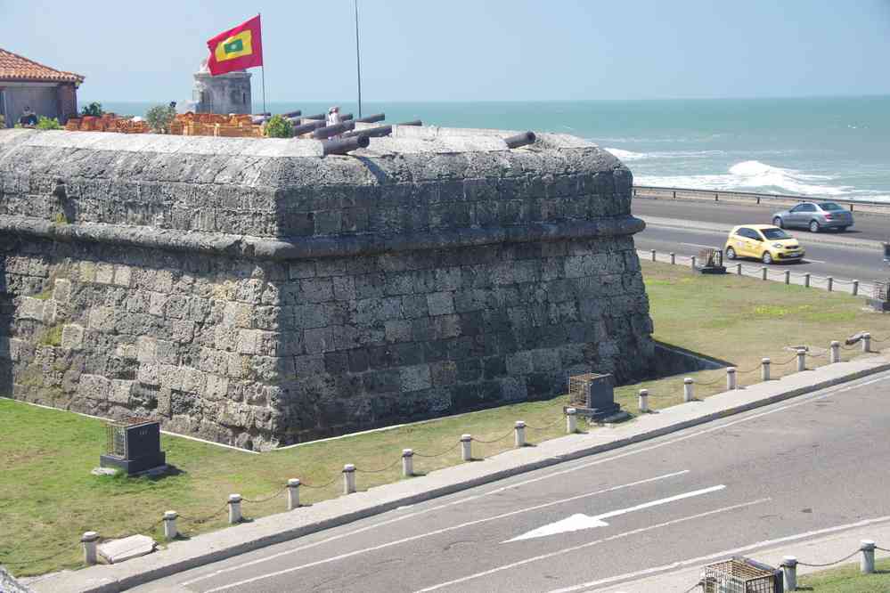 Carthagène-des-Indes, remparts, le 2 février 2018