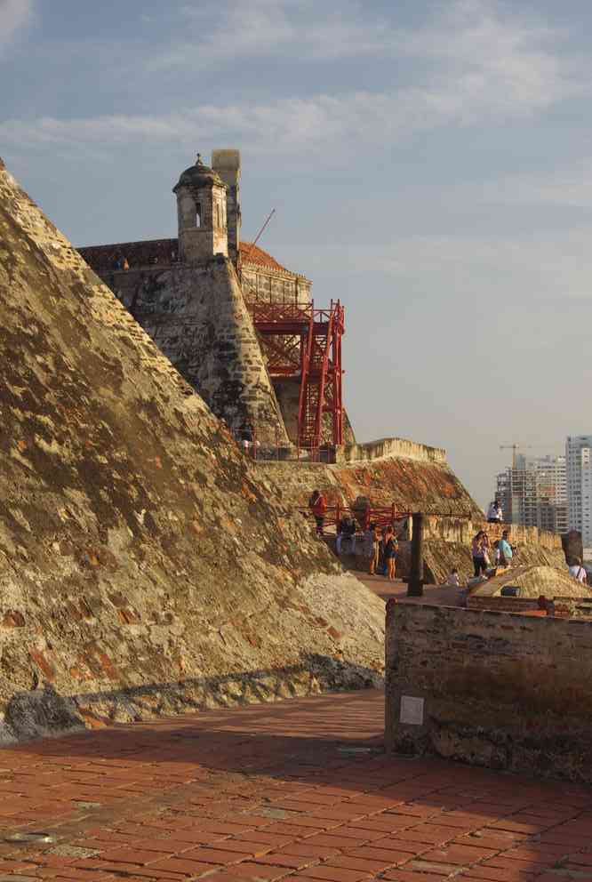 Carthagène-des-Indes, fort San Felipe de Barajas, le 2 février 2018