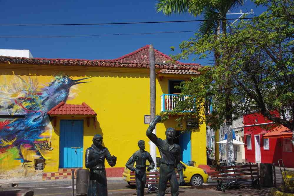 Carthagène-des-Indes, quartier Gethsémani, le 3 février 2018