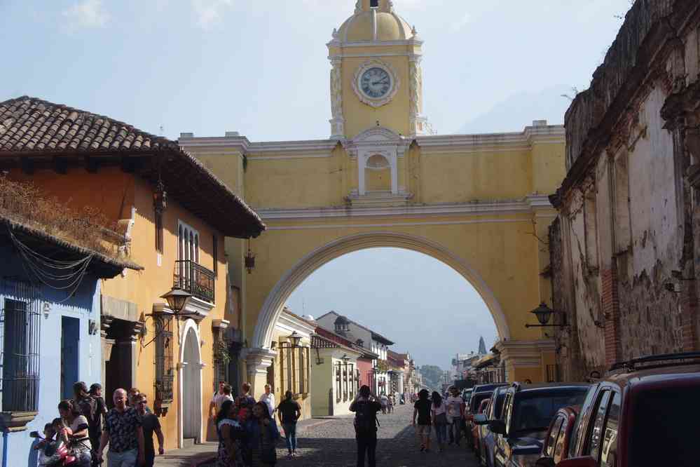 Antigua : arco Santa Catalina, le 10 février 2020