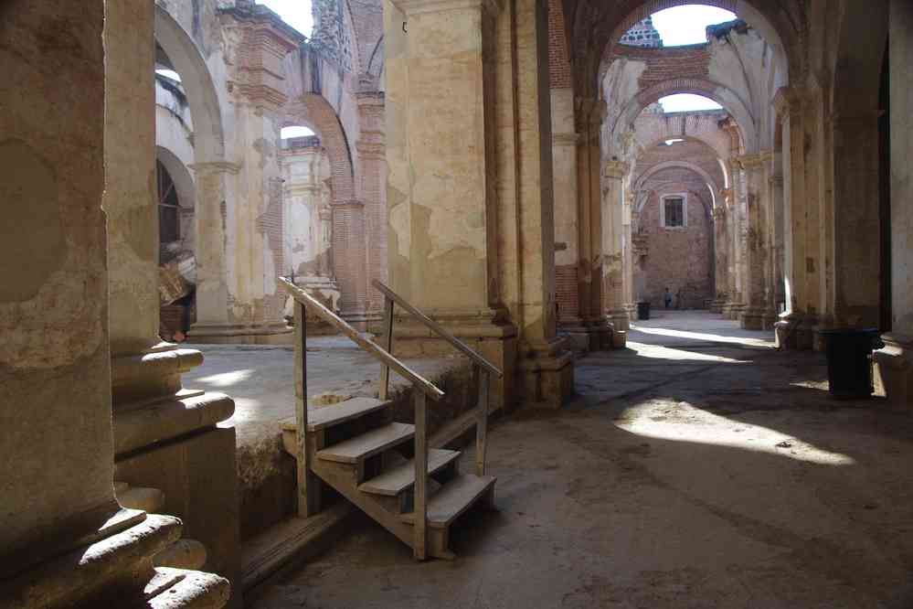 Antigua : ancienne cathédrale San Jose (Saint-Joseph), le 10 février 2020