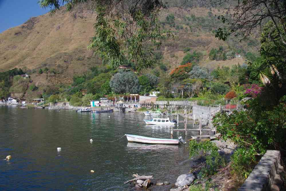 Randonnée sur les rives du lac Atitlán, le 12 février 2020