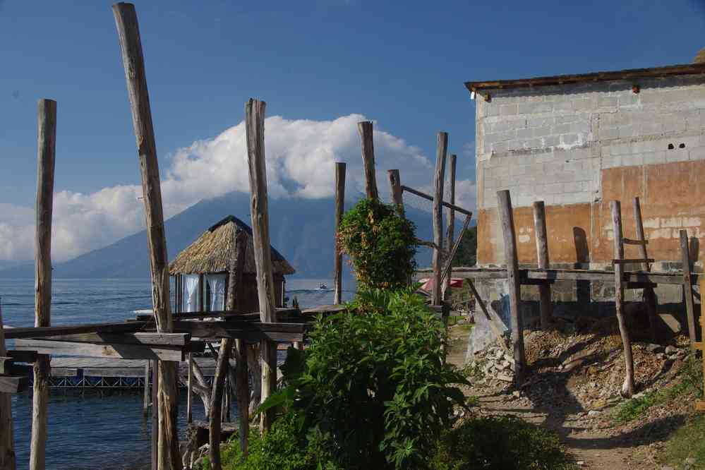 Randonnée sur les rives du lac Atitlán, le 12 février 2020