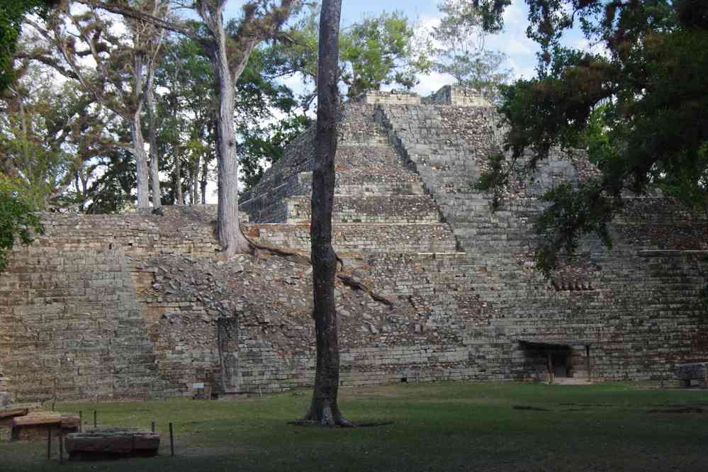 Site archéologique de Copán, le 17 février 2020