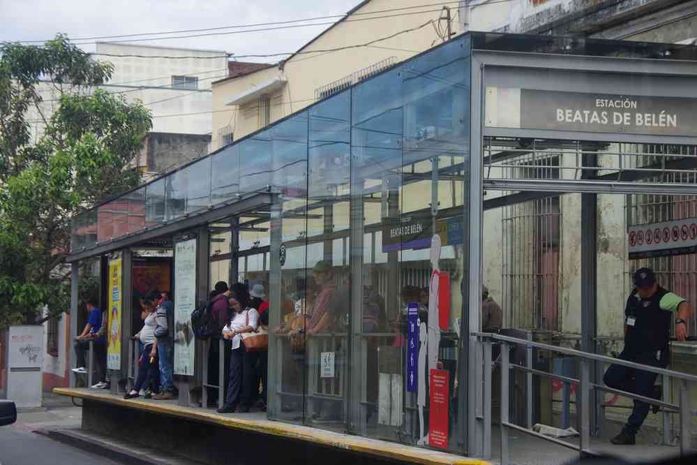 Guatémala, place de la Constitution, le 22 février 2020