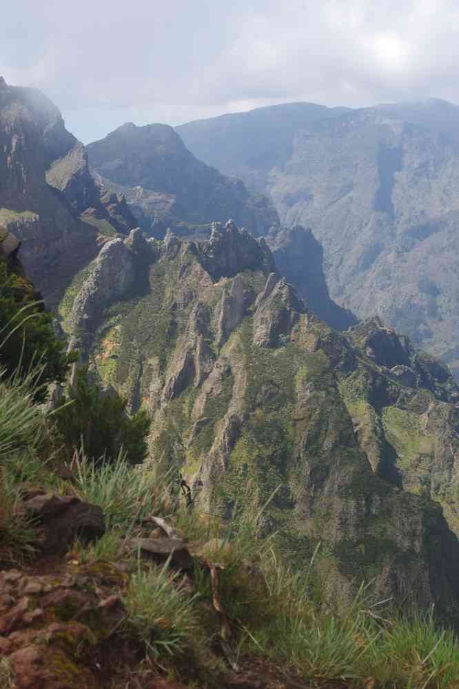Du pico Ruivo au pico do Arieiro, le 5 mai 2022
