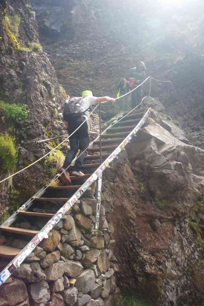 Du pico Ruivo au pico do Arieiro, le 5 mai 2022