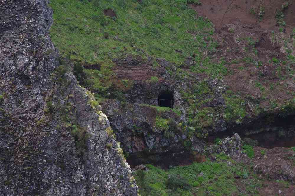 Du pico Ruivo au pico do Arieiro. Pendant le pique-nique, le 5 mai 2022