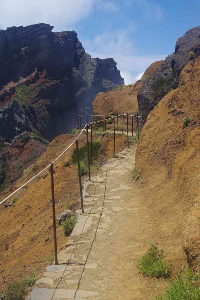 Du pico Ruivo au pico do Arieiro, le 5 mai 2022