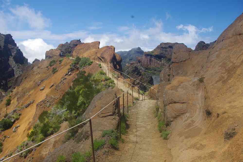 Du pico Ruivo au pico do Arieiro, le 5 mai 2022