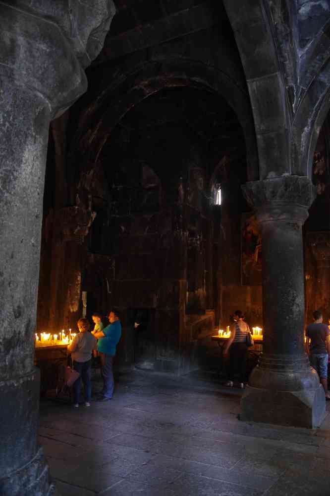 Monastère de Géghard (Գեղարդ), le 30 juillet 2017