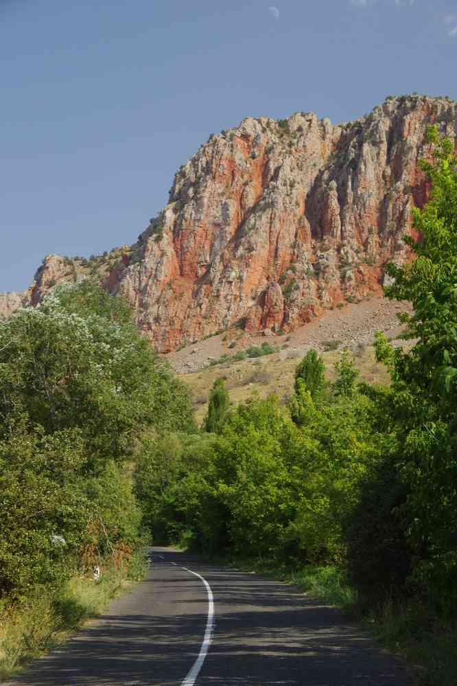 Près du monastère de Noravank (Նորավանք), le 31 juillet 2017