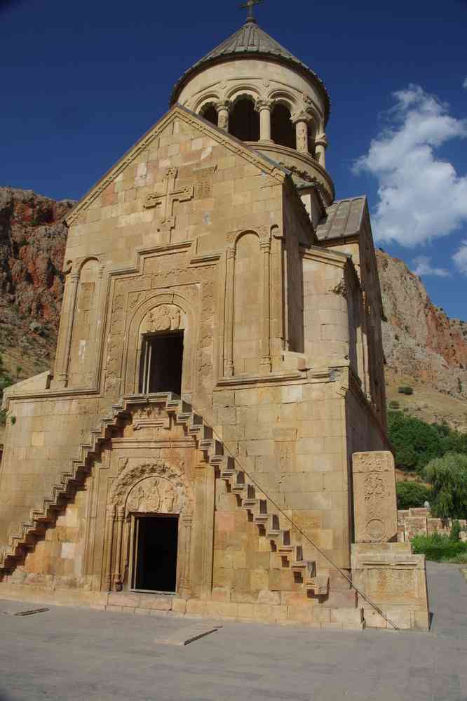 Monastère de Noravank (Նորավանք), église Sainte-Mère-de-Dieu (Sourp Astvatsatsin), le 31 juillet 2017