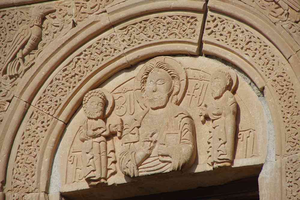 Monastère de Noravank (Նորավանք), église Sainte-Mère-de-Dieu (Sourp Astvatsatsin), le 31 juillet 2017