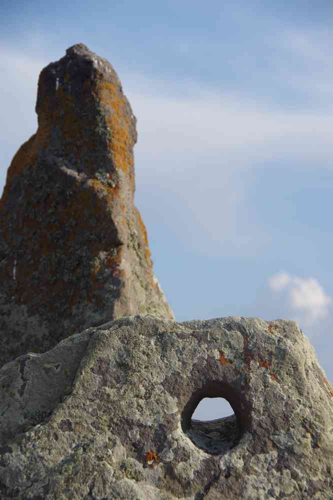 Site mégalithique de Karahundj (Քարահունջ), le 1ᵉʳ août 2017