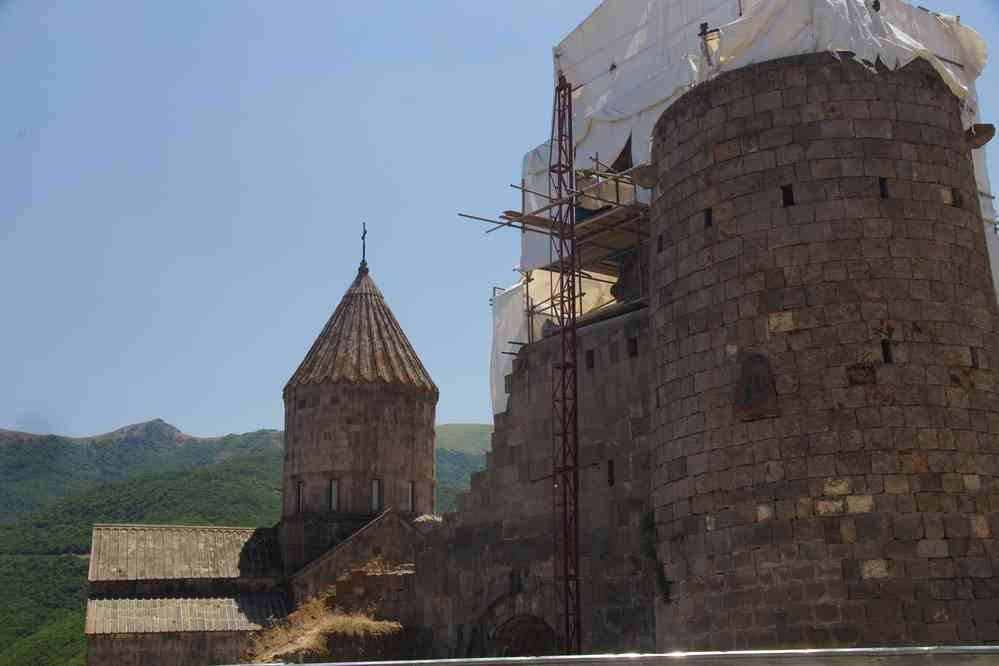 Près du monastère de Tatev (Տաթեվ), le 2 août 2017