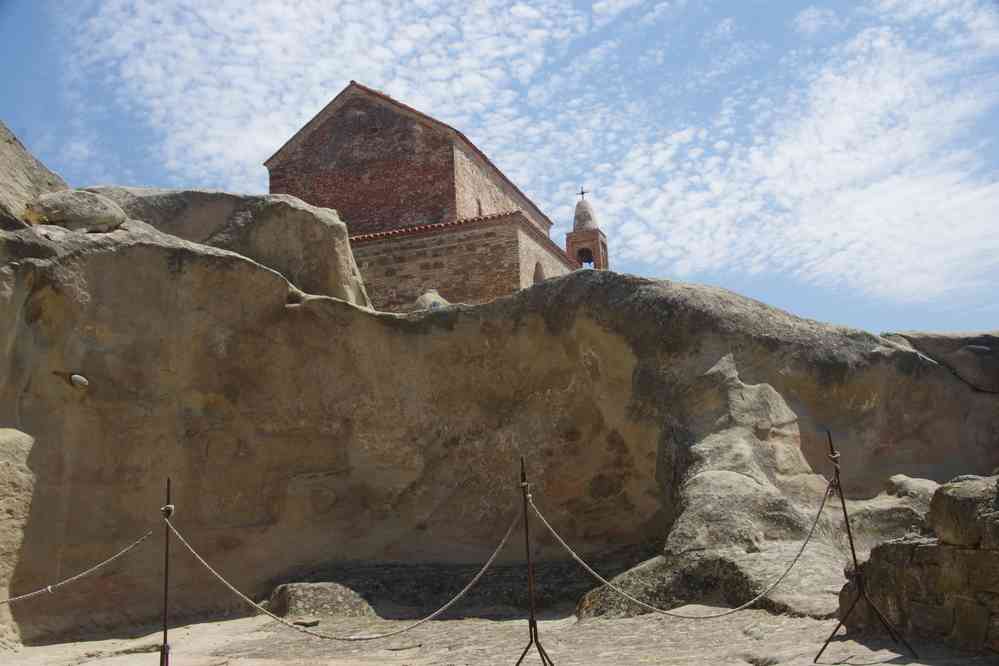 Ouplistsikhé (უფლისციხე), église d’Ouplistouli, le 6 août 2017