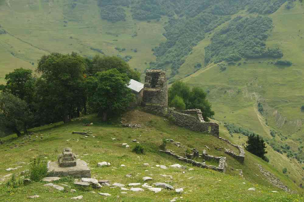 Près du village de Korogho (ქოროღო), le 9 août 2017