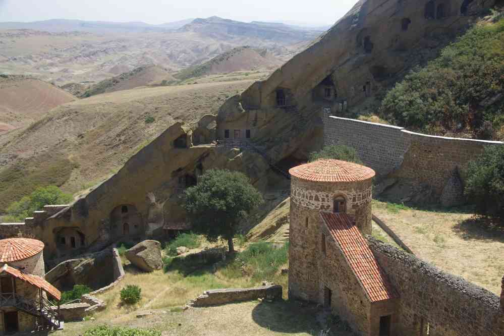 Monastère de David Garedja (დავითგარეჯის სამონასტრო კომპლექსი), le 10 août 2017