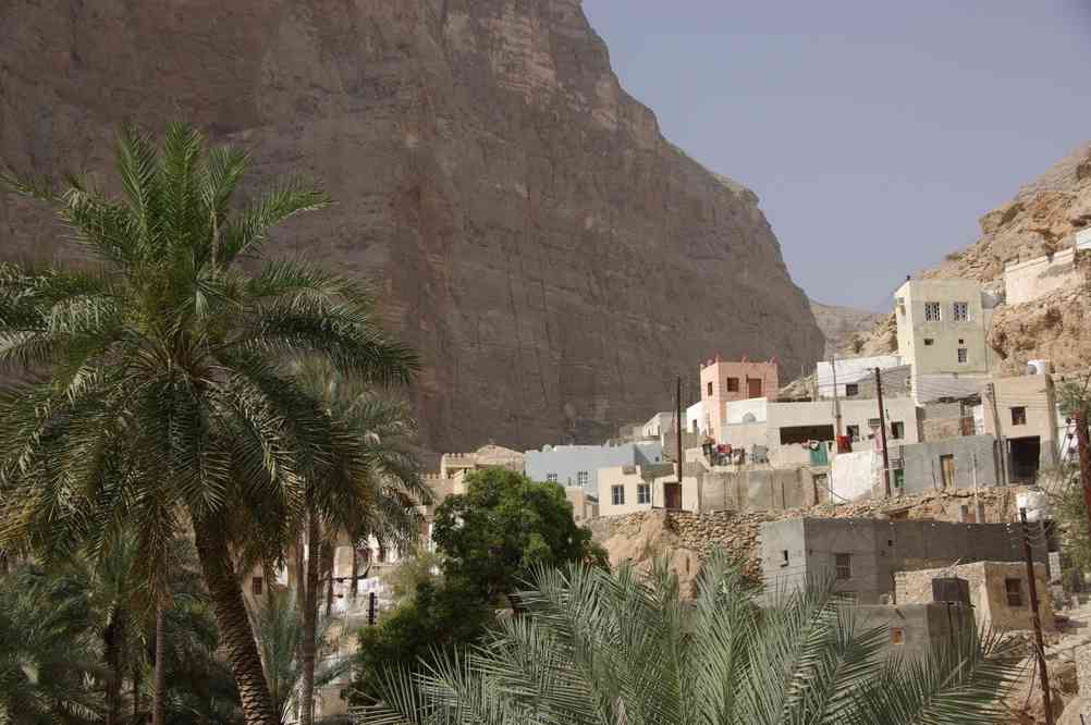 Le village de Saymah dans la vallée de Tiwi, le 27 mars 2012