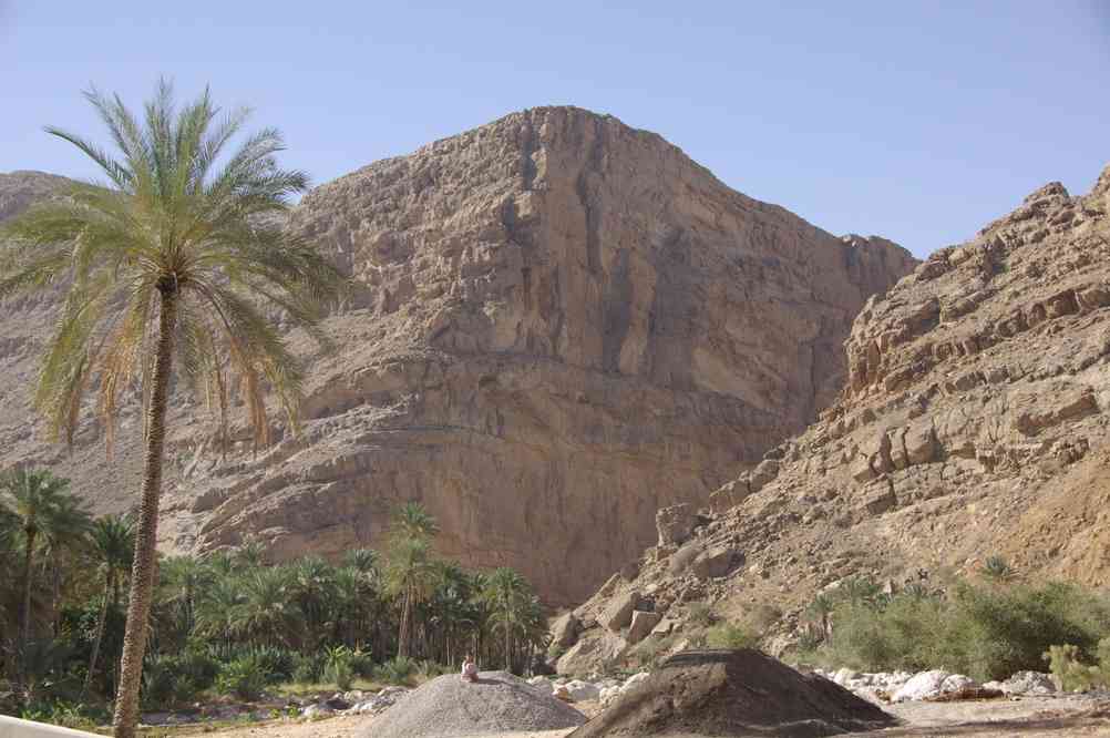 Bid’ah (Wadi Bani Khalid), départ de la marche aquatique (20 mars 2012)