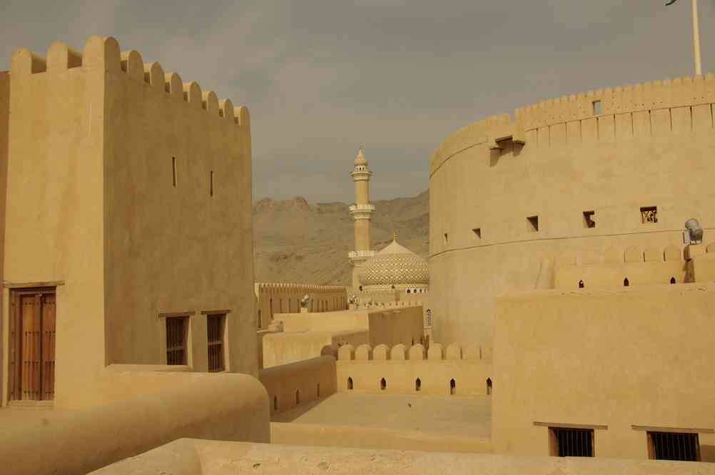 Le fort de Nizwa, le 3 août 2012