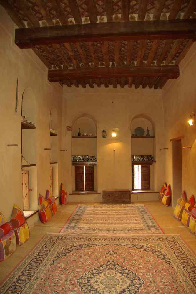 Intérieur du fort de Nizwa, le 3 août 2012