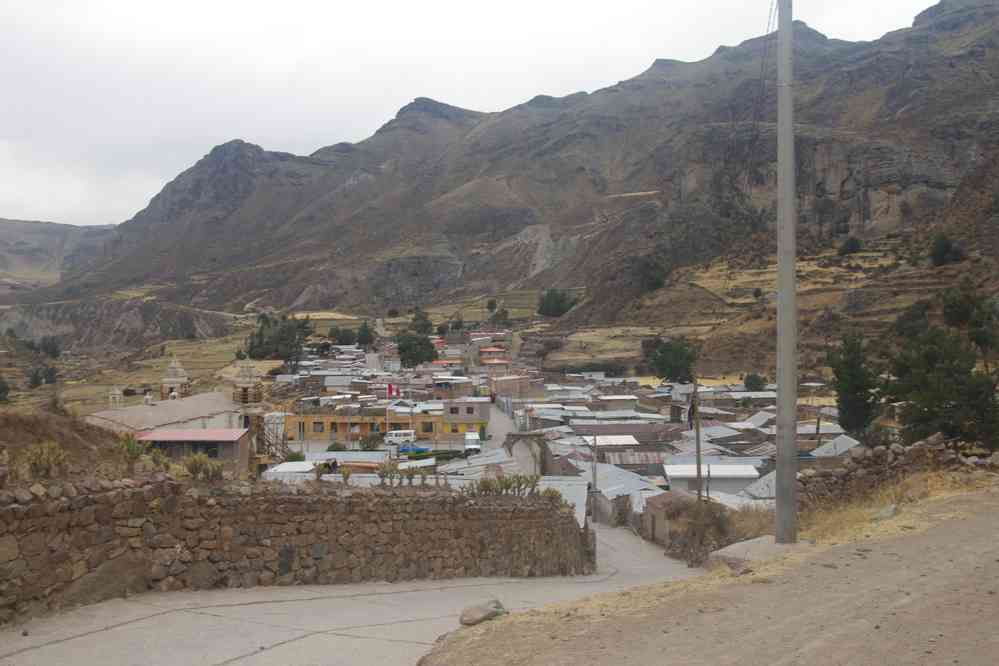 Canocota, début de randonnée dans le cañon de Colca, le 5 août 2024