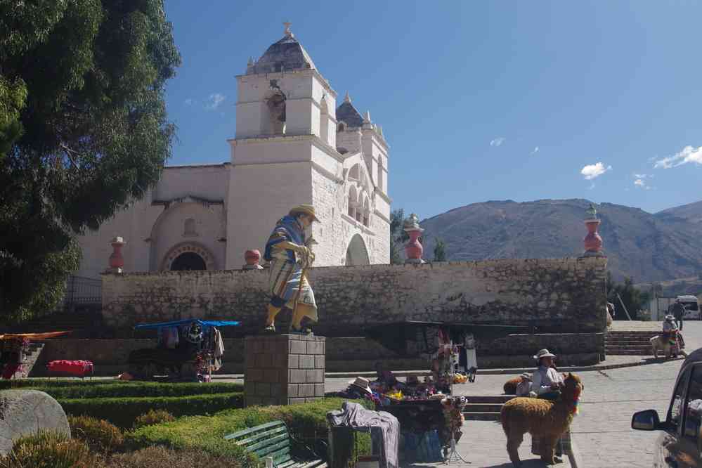 Cañon de Colca, église de Maca, le 6 août 2024