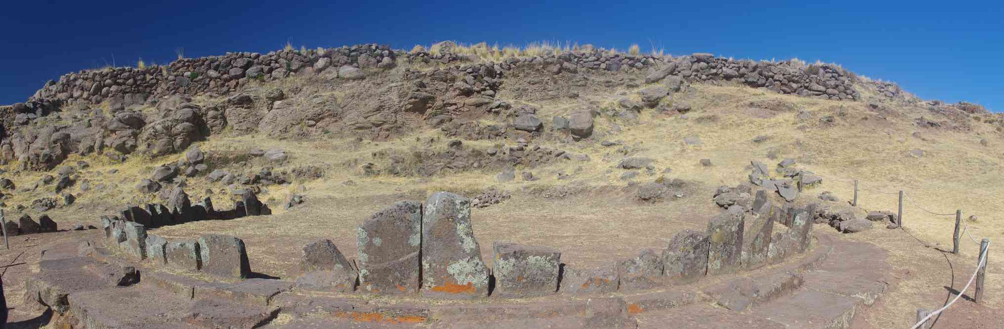 Visite de la nécropole de Sillustani, le 8 août 2024