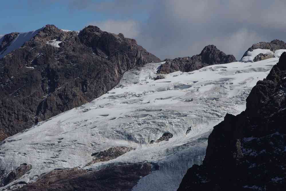 Depuis le mont Vinikunka 5036 m, le 9 août 2024