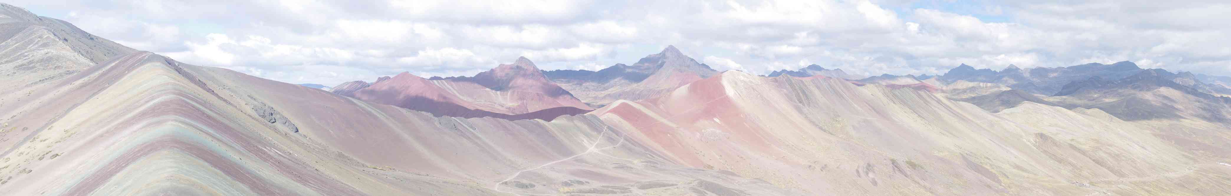 Depuis le mont Vinikunka 5036 m, le 9 août 2024