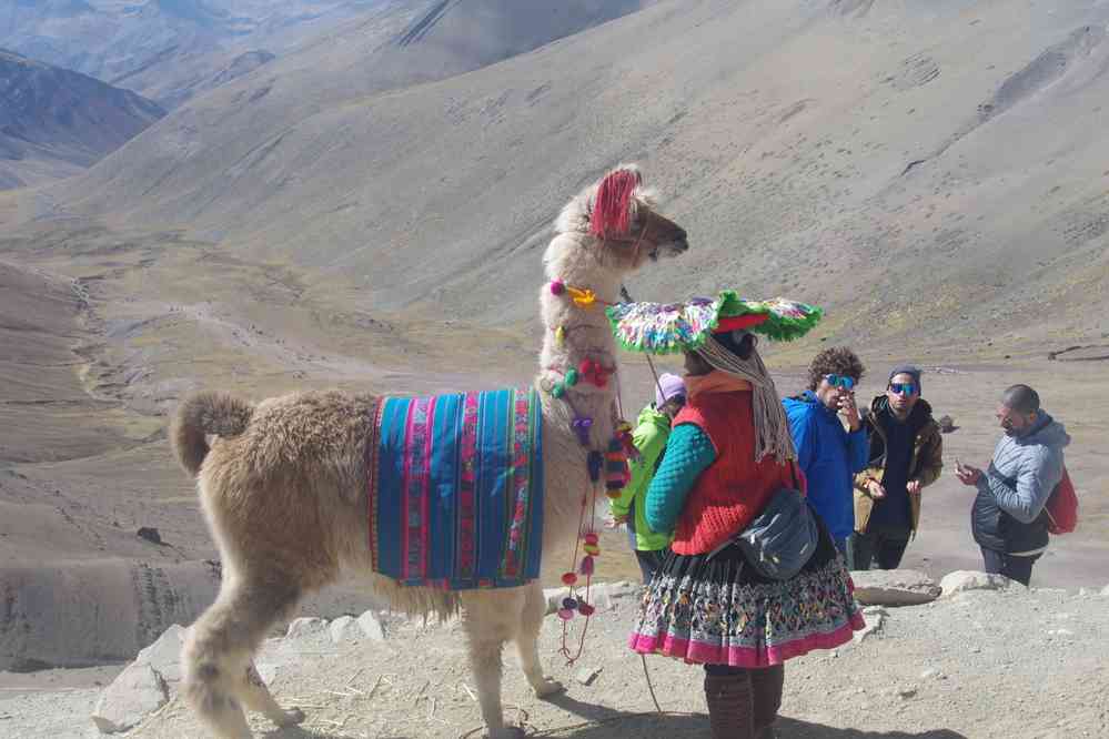 Depuis le mont Vinikunka 5036 m, le 9 août 2024